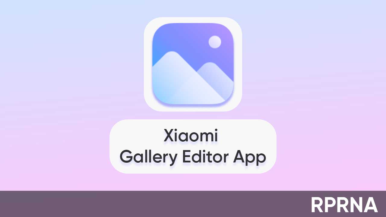 Xiaomi Gallery Editor April 2023 update features