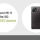 Xiaomi Mi 11 Lite 5G April 2023 update