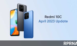 Redmi 10C April 2023 update
