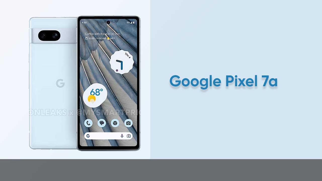 Google Pixel 7a color  