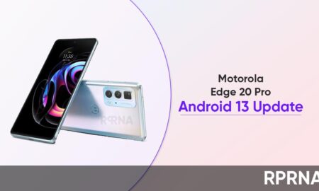 Motorola Edge 20 Pro Android 13