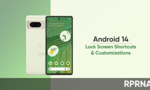 Android 14 lock screen shortcuts Pixel