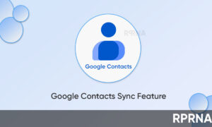 Google Contacts sync feature