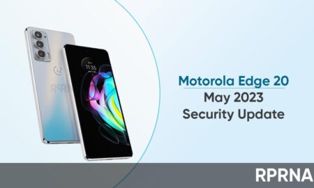 Motorola Edge 20 May 2023 update