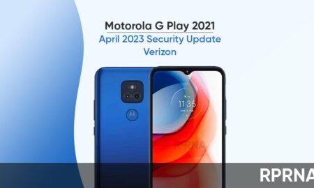 Motorola G Play April 2023 update Verizon