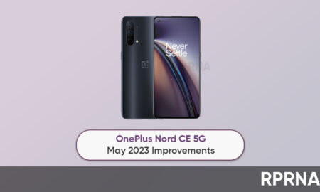 OnePlus Nord CE May 2023 improvements