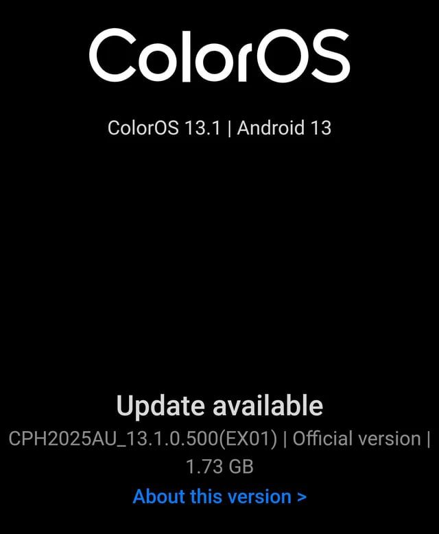OPPO Find X2 Pro ColorOS 13.1