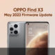 OPPO Find X3 May 2023 firmware