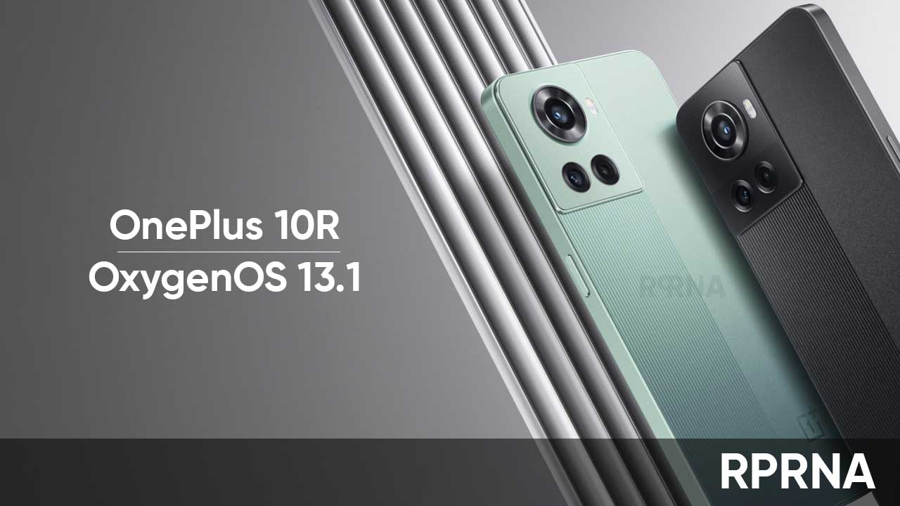 OnePlus 10R OxygenOS 13.1