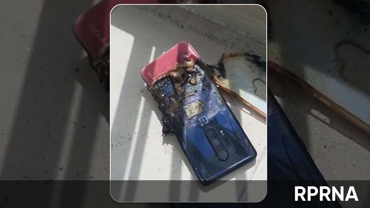 OnePlus 8 Pro battery exploded