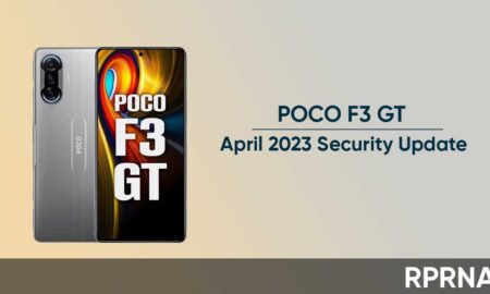 POCO F3 GT April 2023 update India