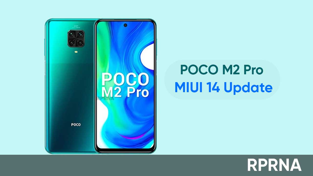 POCO M2 Pro MIUI 14 update