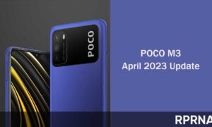 POCO M3 April 2023 update