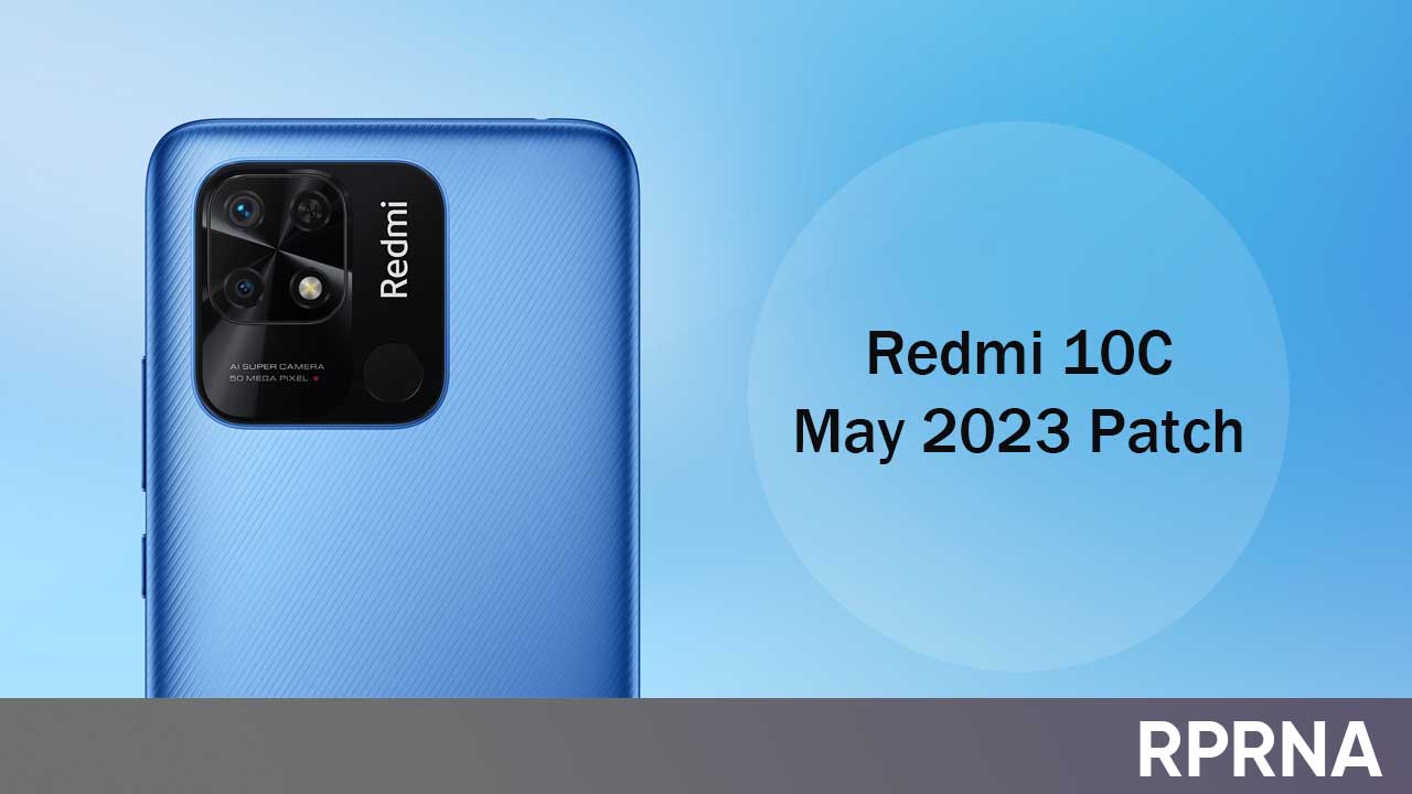 Redmi 10C May 2023 update