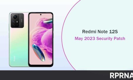 Redmi Note 12S May 2023 patch