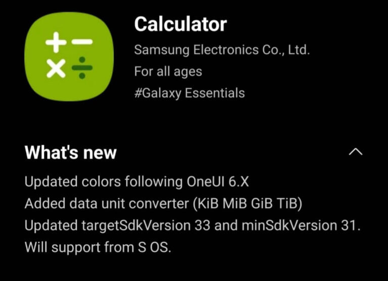 Samsung One UI 6 calendar app