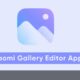 Xiaomi Gallery Editor removed features