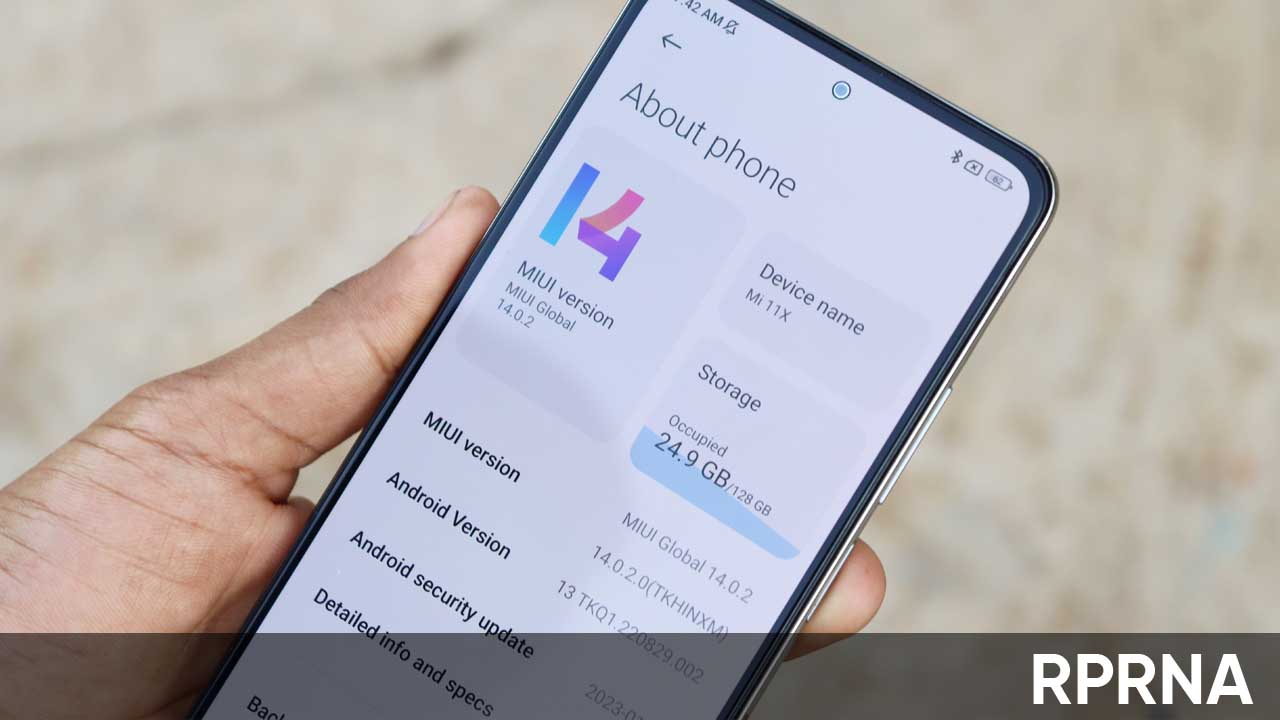 Xiaomi Mi 10 Android 13 MIUI 14