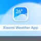 Xiaomi Weather App new UI