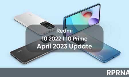 Redmi 10 2022 Prime April 2023 update