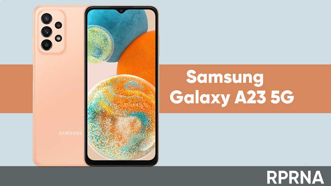 Samsung Galaxy A23 5G May 2023 patch