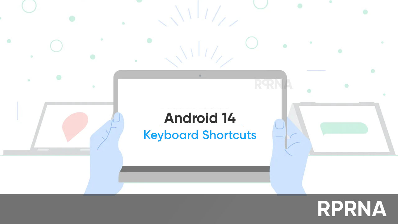 Android 14 keyboard shortcuts