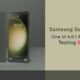 Samsung Galaxy S23 Android 14 One UI 6.0