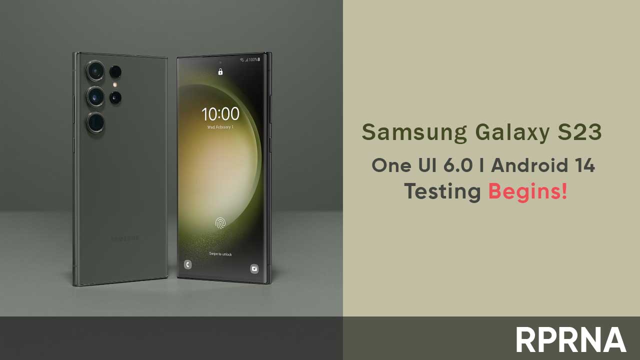 Samsung Galaxy S23 Android 14 One UI 6.0