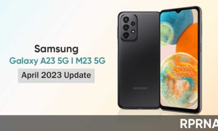 Samsung Galaxy A23 M23 April 2023 update