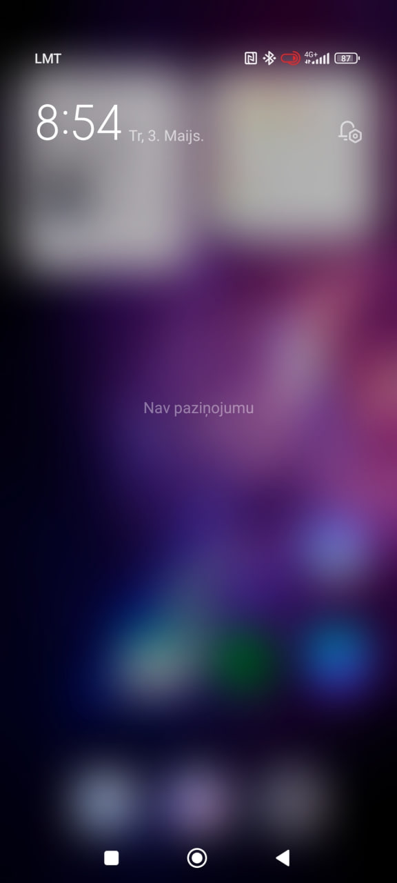 Redmi Note 10 April 2023 update unusual icon