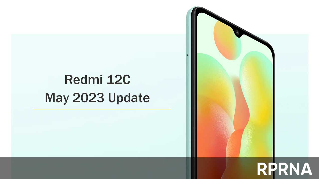 Redmi 12C May 2023 update