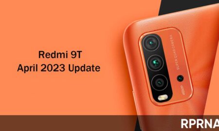 Redmi 9T April 2023 update