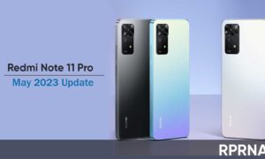 Redmi Note 11 Pro May 2023 update