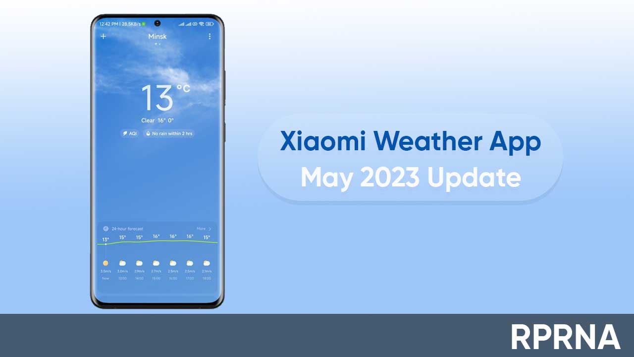 Xiaomi погода на экране. Weather - by Xiaomi.