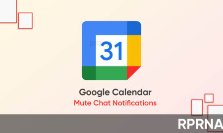 Google Calendar mute chat notifications