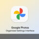 Google Photos settings interface