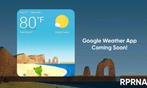 Google Weather app Android