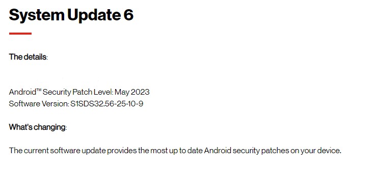 Motorola G Stylus May 2023 update