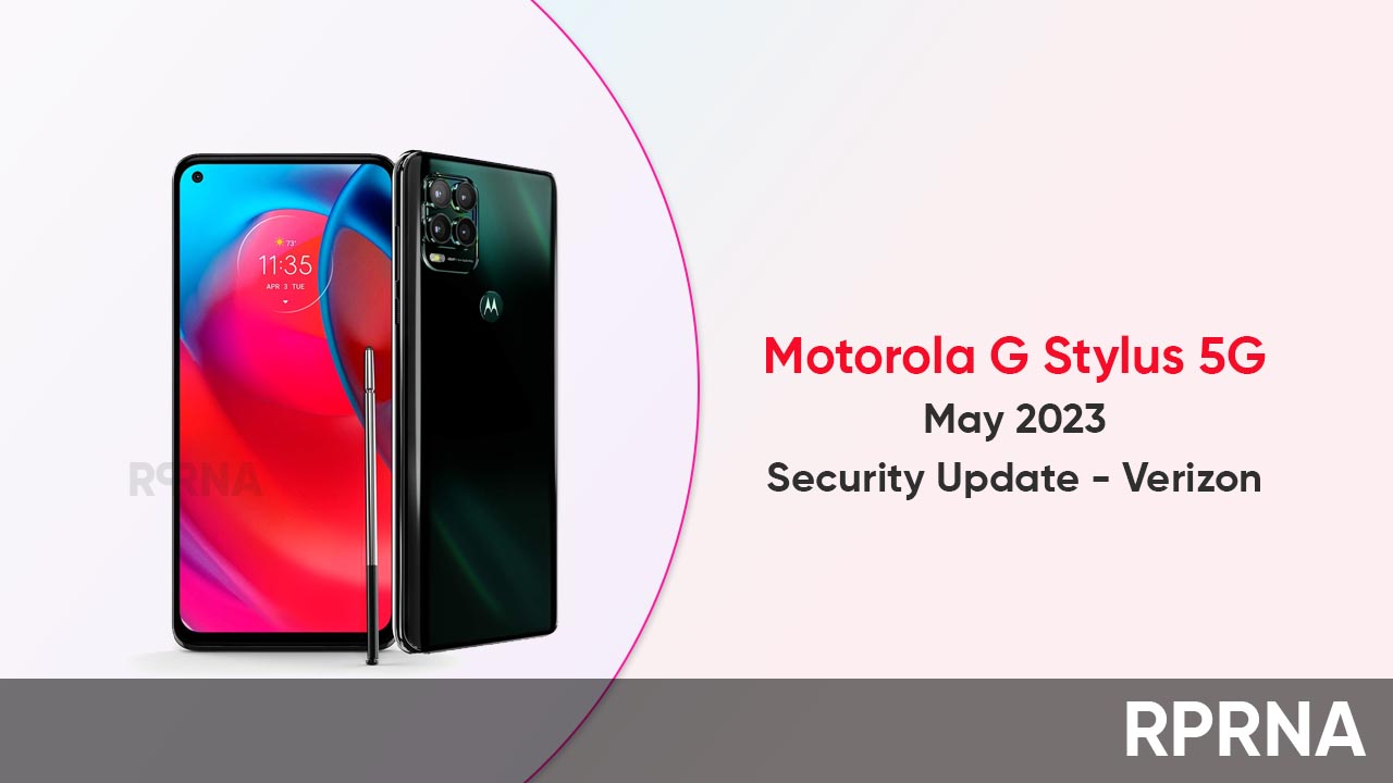Motorola G Stylus May 2023 update