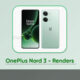 OnePlus Nord 3 design renders