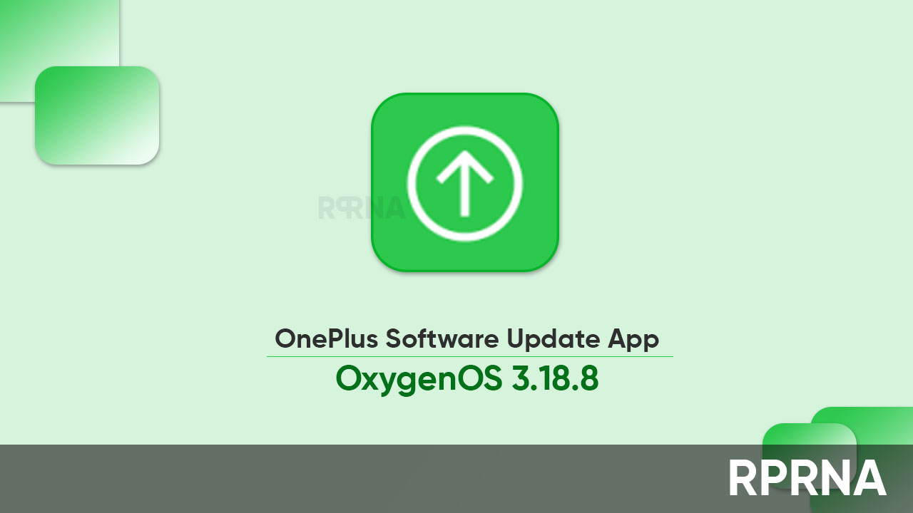 OnePlus Software Update app OxygenOS 3.18.8
