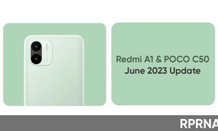 Redmi A1 POCO C50 June 2023 update