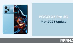 POCO X5 Pro 5G May 2023 update