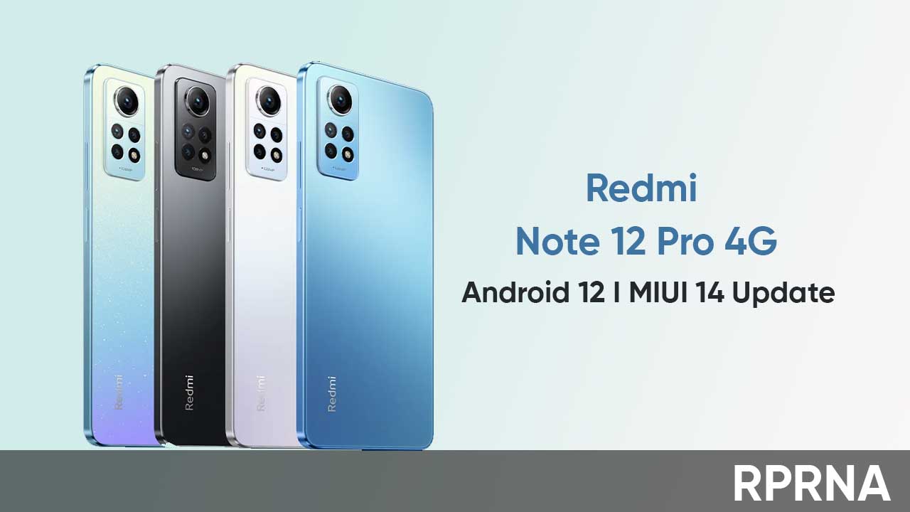 Redmi Note 12 Pro MIUI 14 Global