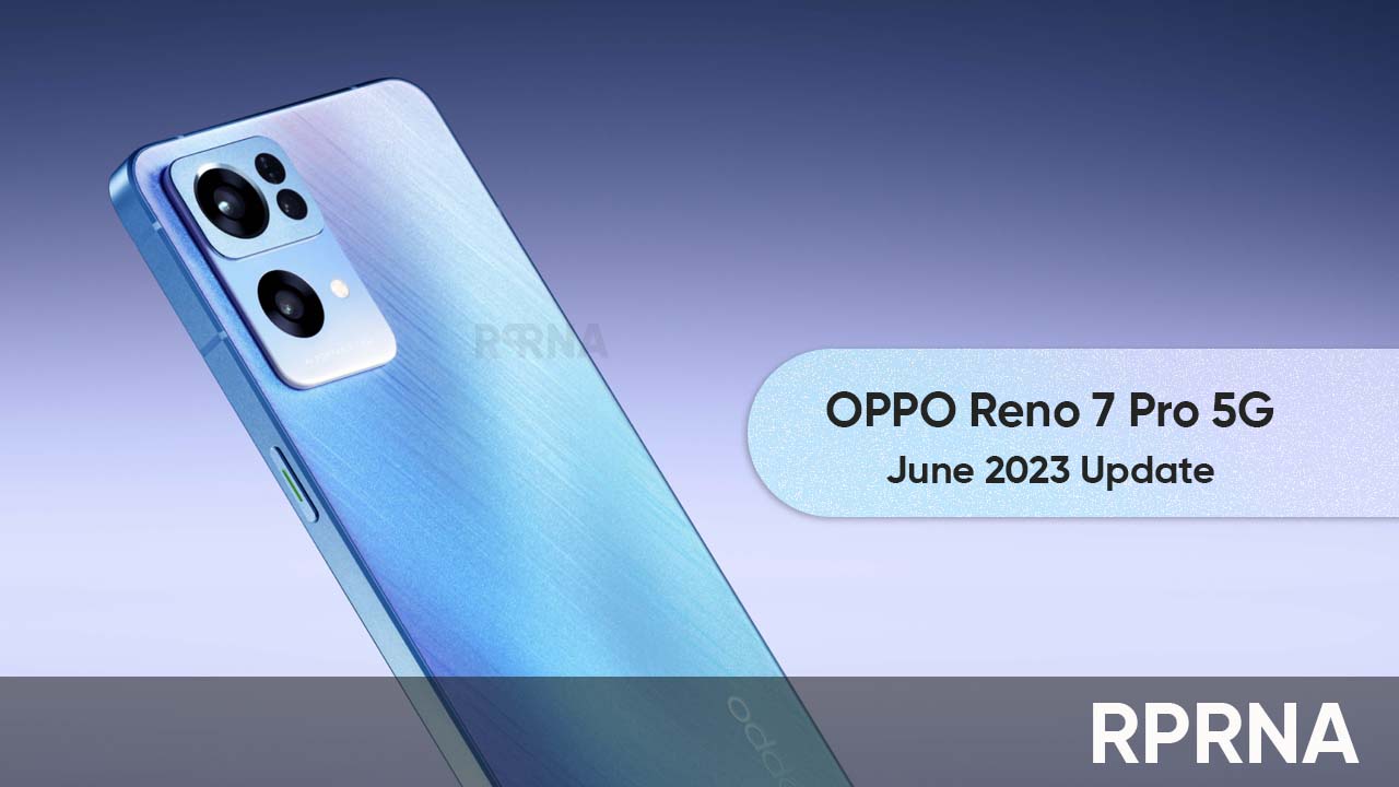 OPPO Reno 7 Pro June 2023 improvements
