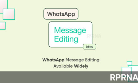 WhatsApp Message Editing feature widely