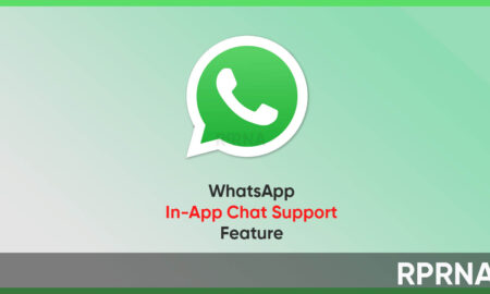 WhatsApp in-app chat support Windows