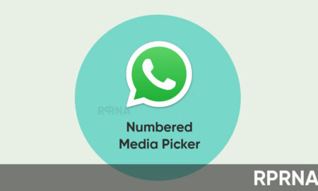 WhatsApp numbered media picker