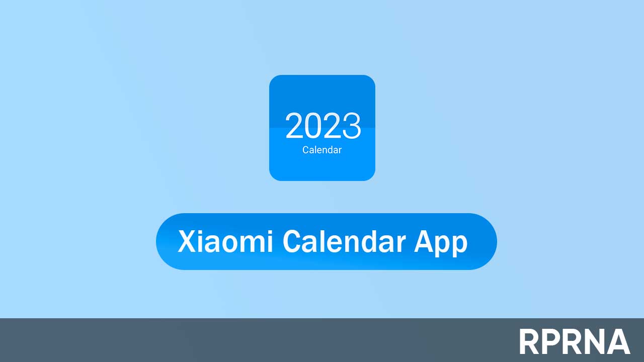 Xiaomi Calendar June 2023 update