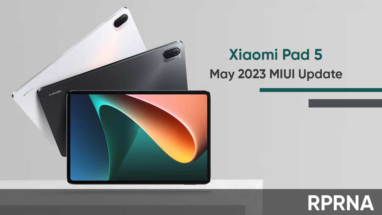 Xiaomi Pad 5 May 2023 update
